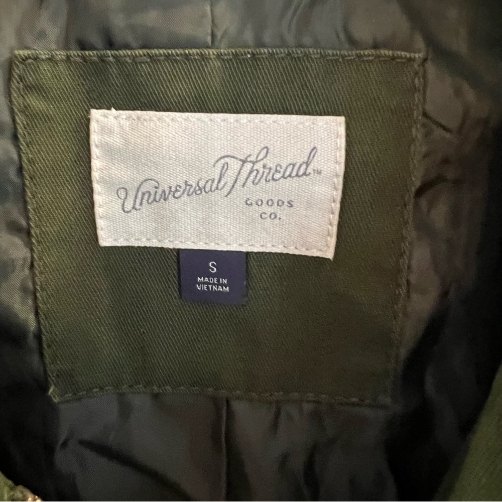 Universal Thread Utility Jacket, Olive Green, Siz… - image 7